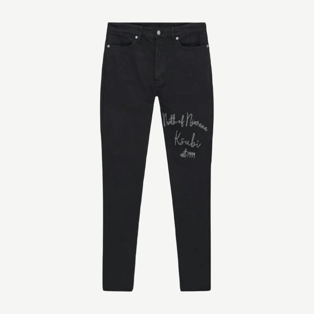 Van Winkle Jasper Arch Denim Jeans Black