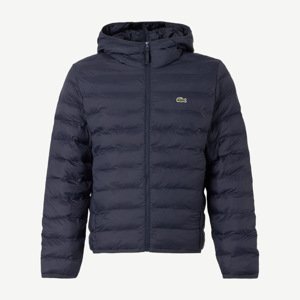 Padded Hooded Jacket Navy