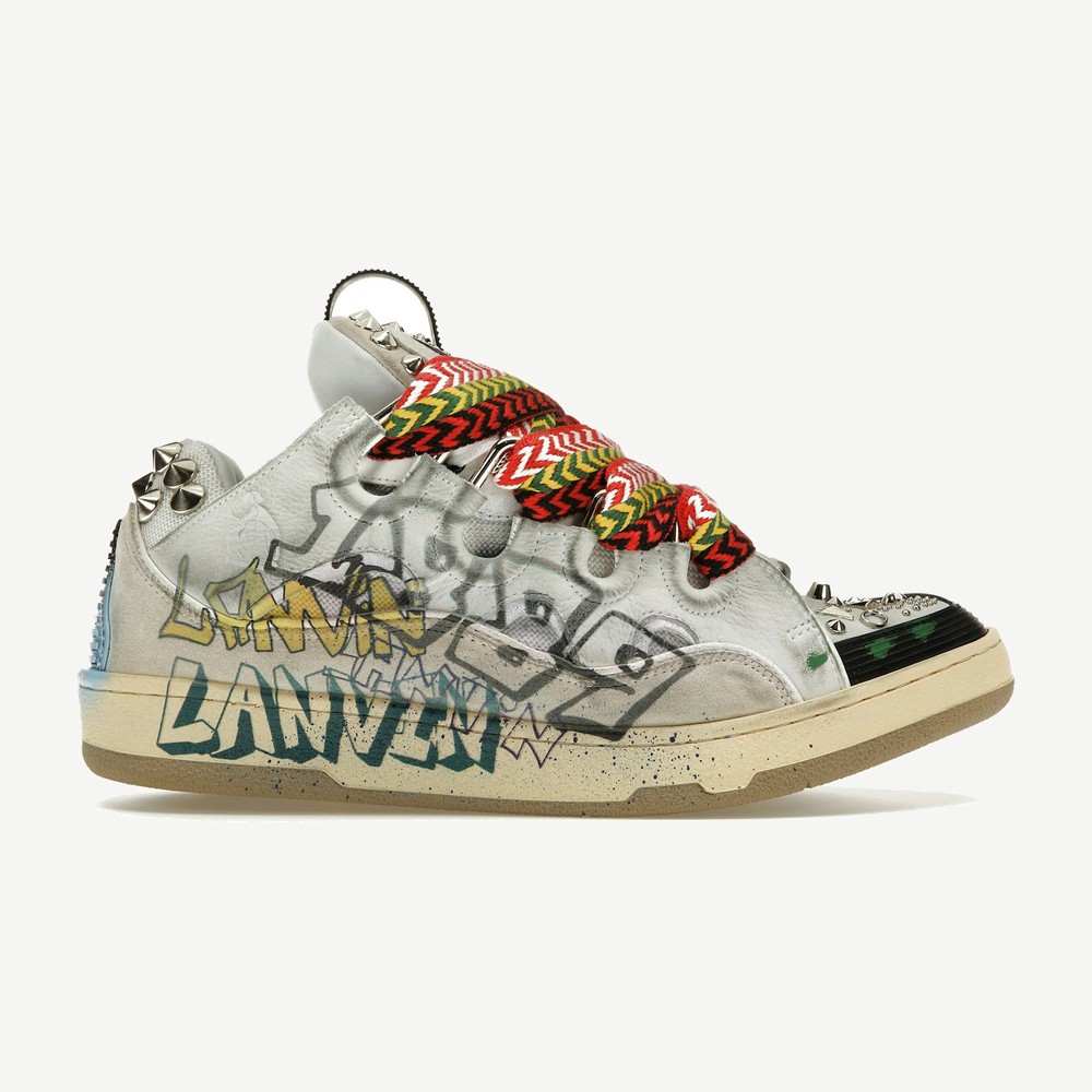 Curb Sneaker Graffiti