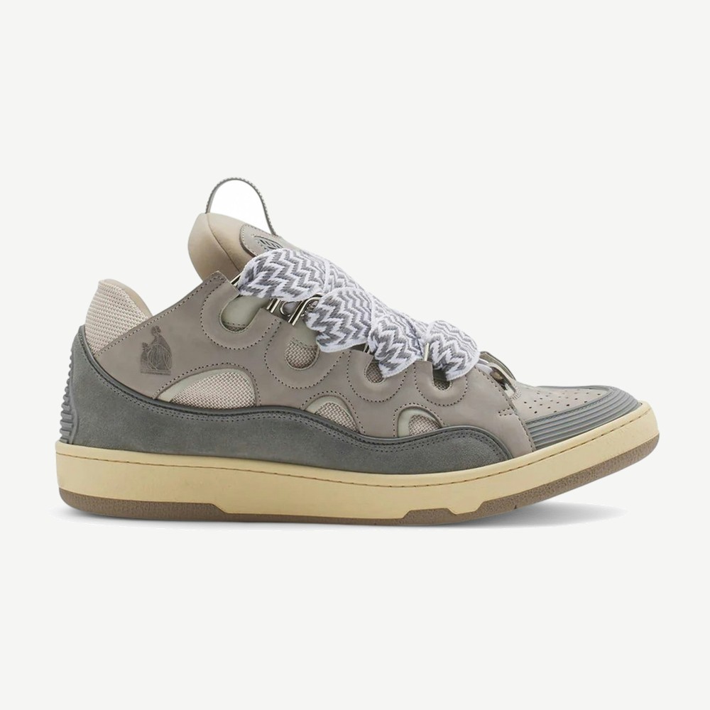 Curb Sneaker Grey Ivory