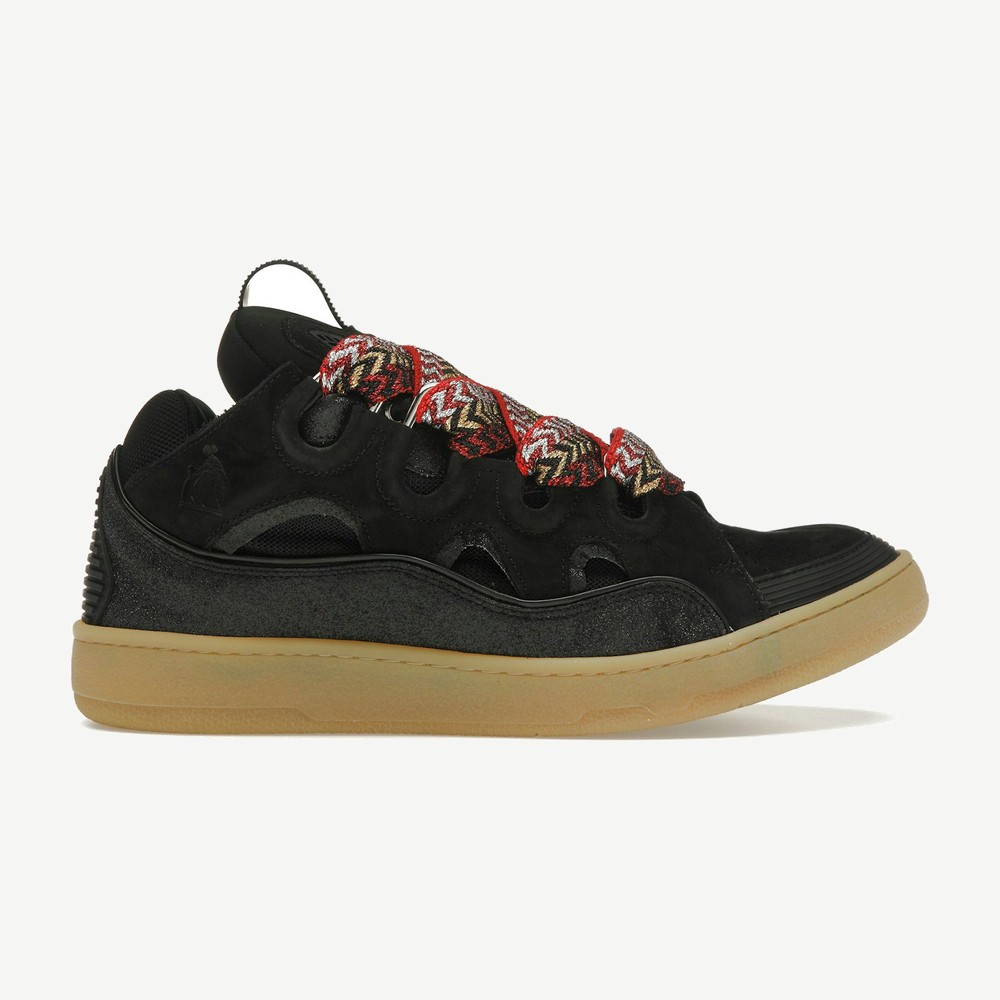 Leather Curb Black Gum