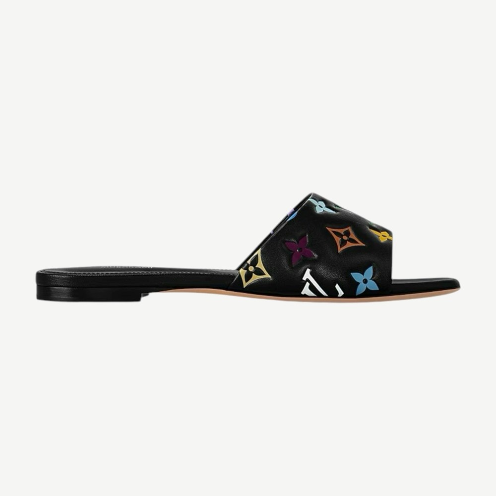 6am Flat Mules Takashi Murakami Black W