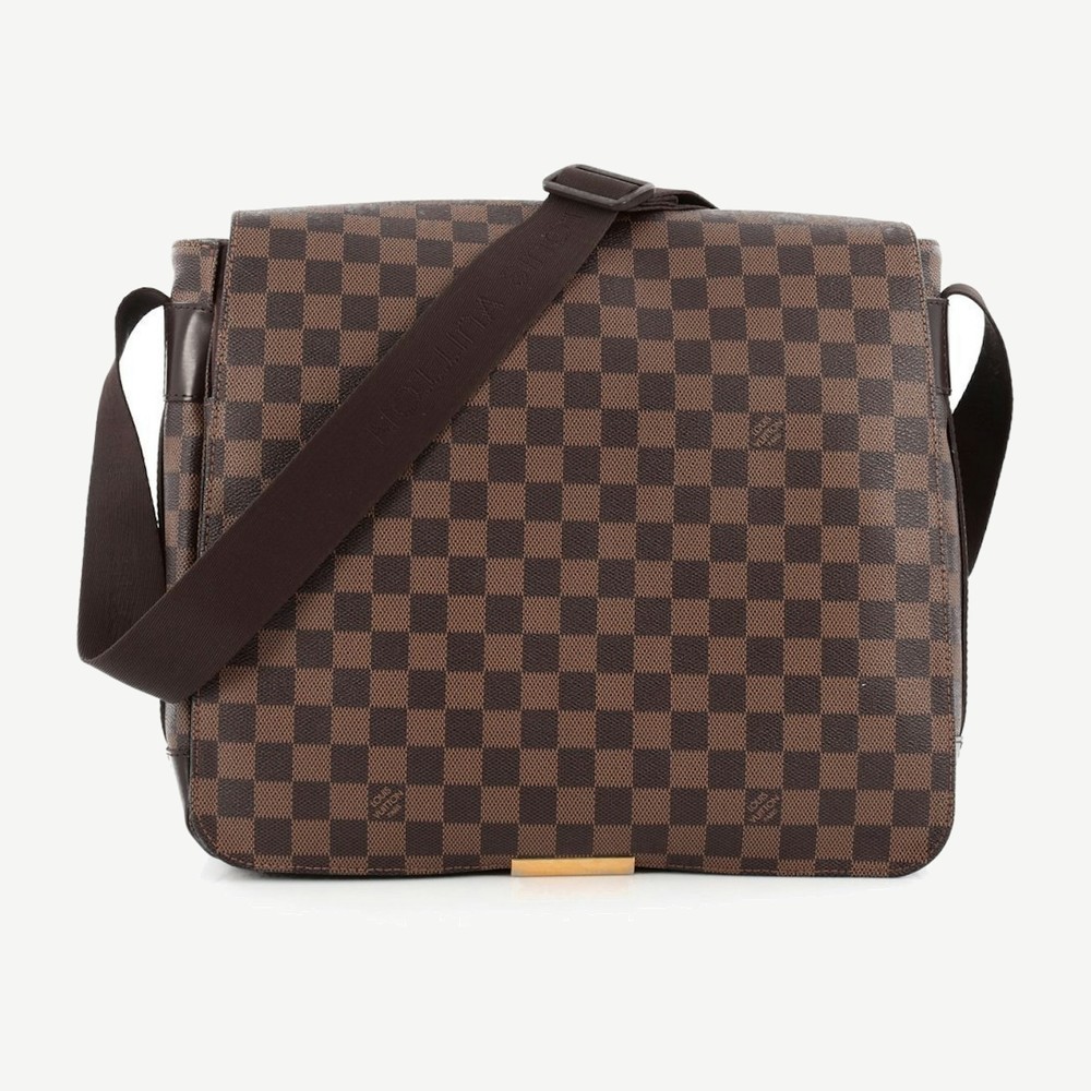 Bastille Messenger Damier Ebene Brown