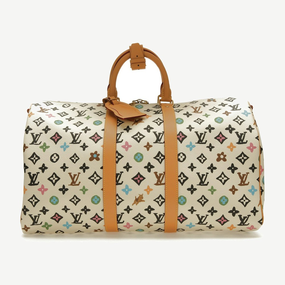 By Tyler The Creator Keepall Bandouliere 45 Vanilla Craggy Monog