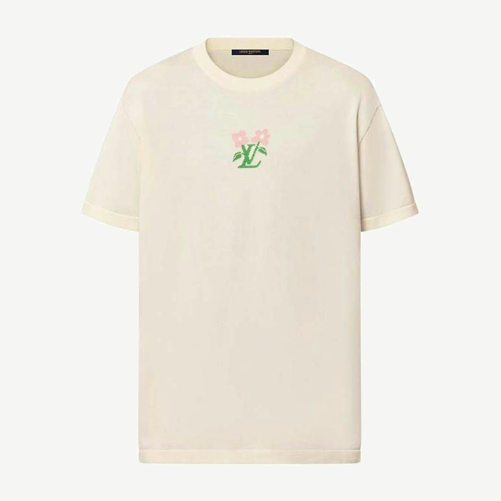 By Tyler The Creator Short Sleeved Cotton Knitted Crewneck Egg S