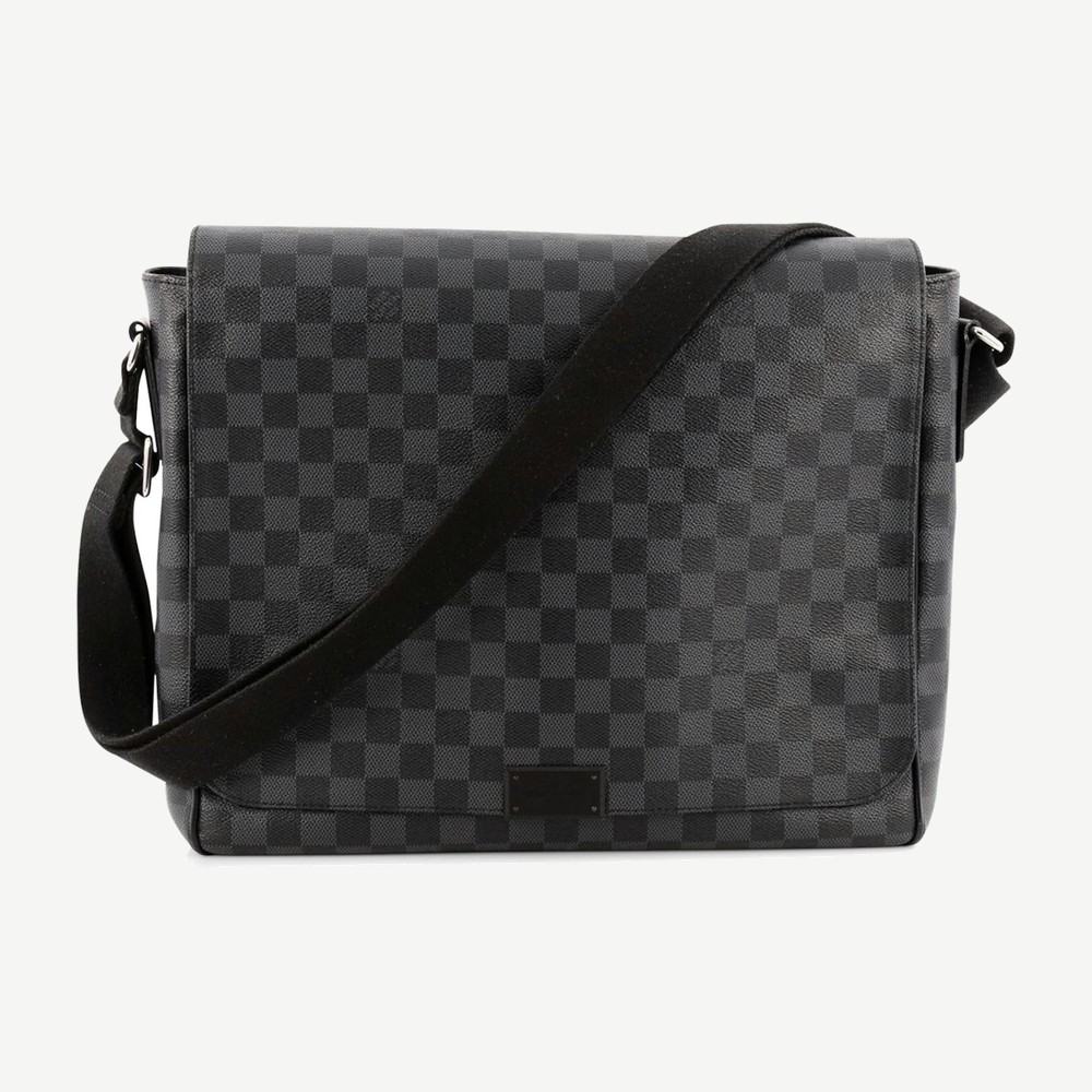District Damier Graphite Gm Black