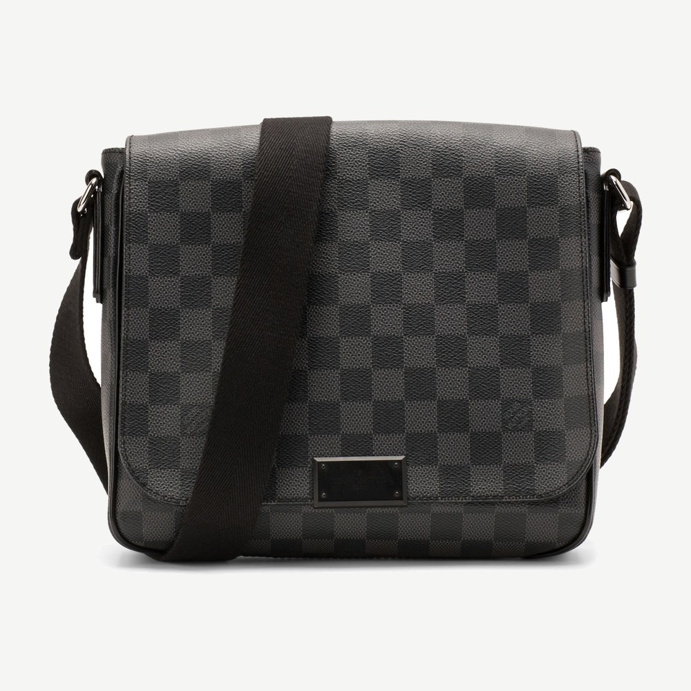 District Damier Graphite Pm Black Studio 1