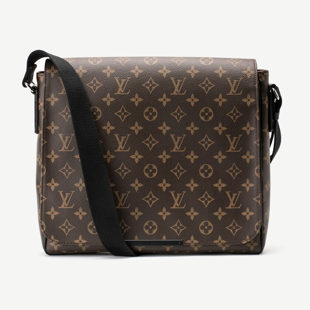 District Monogram Macassar Pm Brown Studio 1