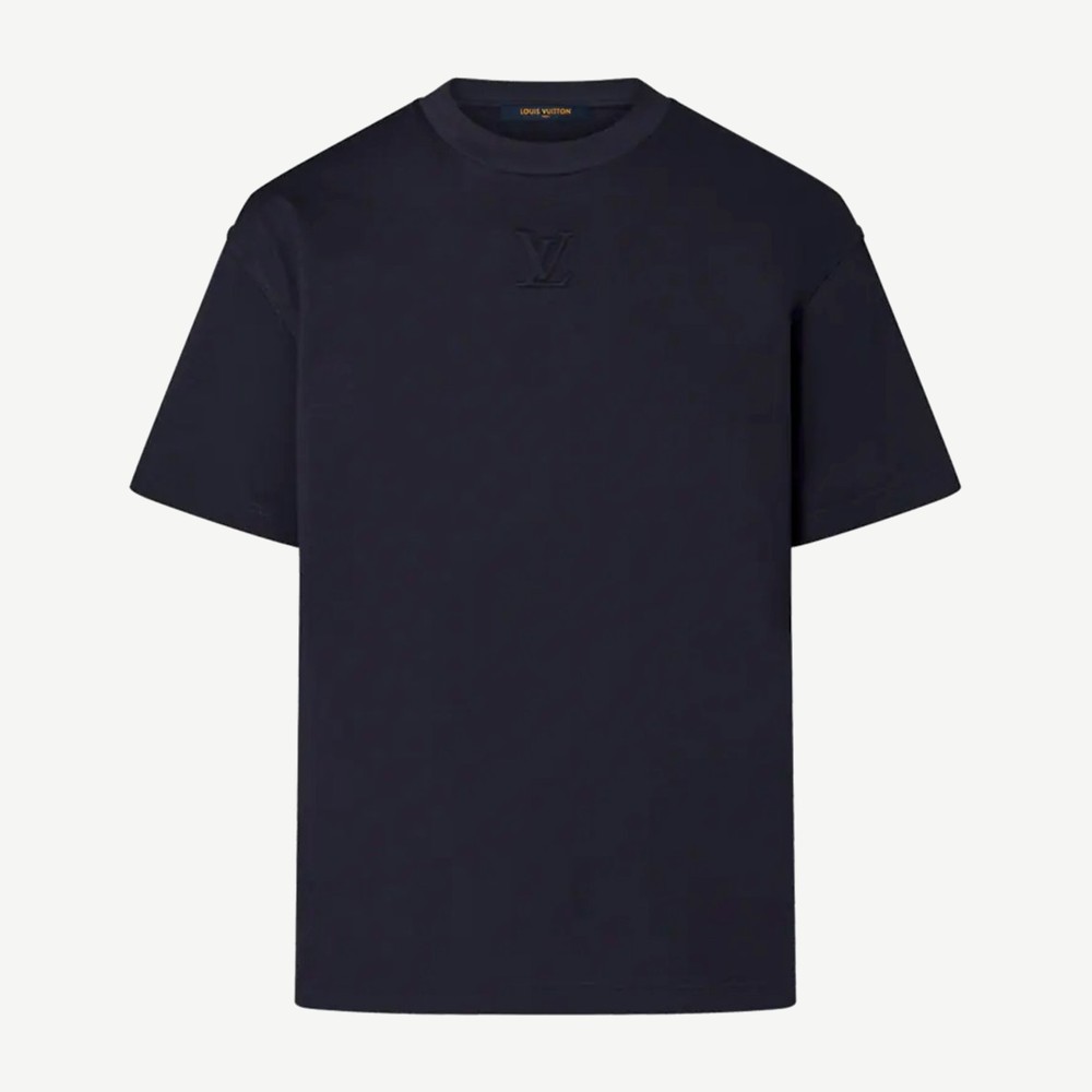 Embossed LV T Shirt Corbeau