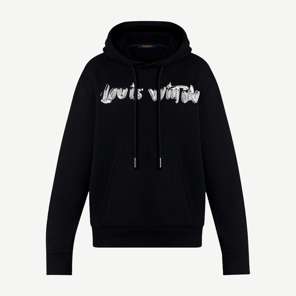Graphic Hoodie Black