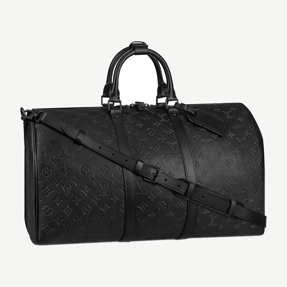 Keepall Bandouliere 50 Monogram Shadow Black