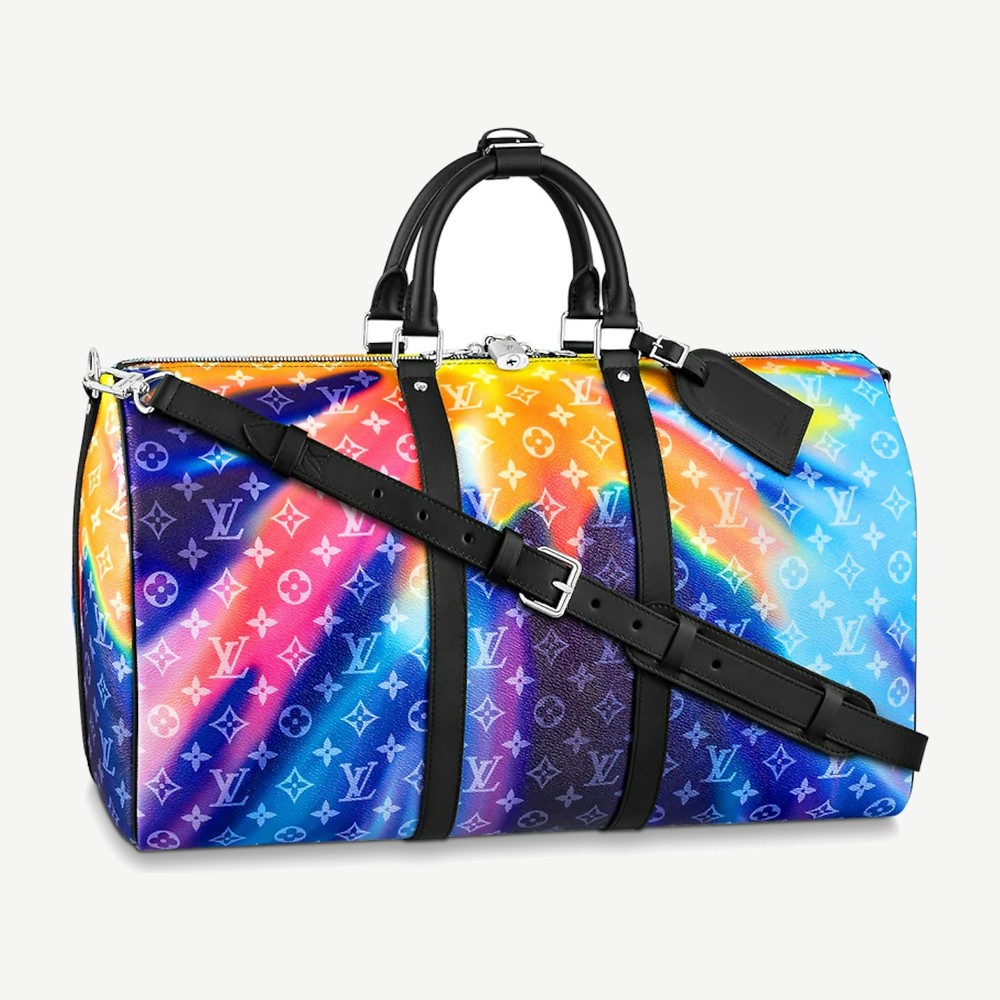Keepall Bandouliere 50 Sunset Monogram Multicolor
