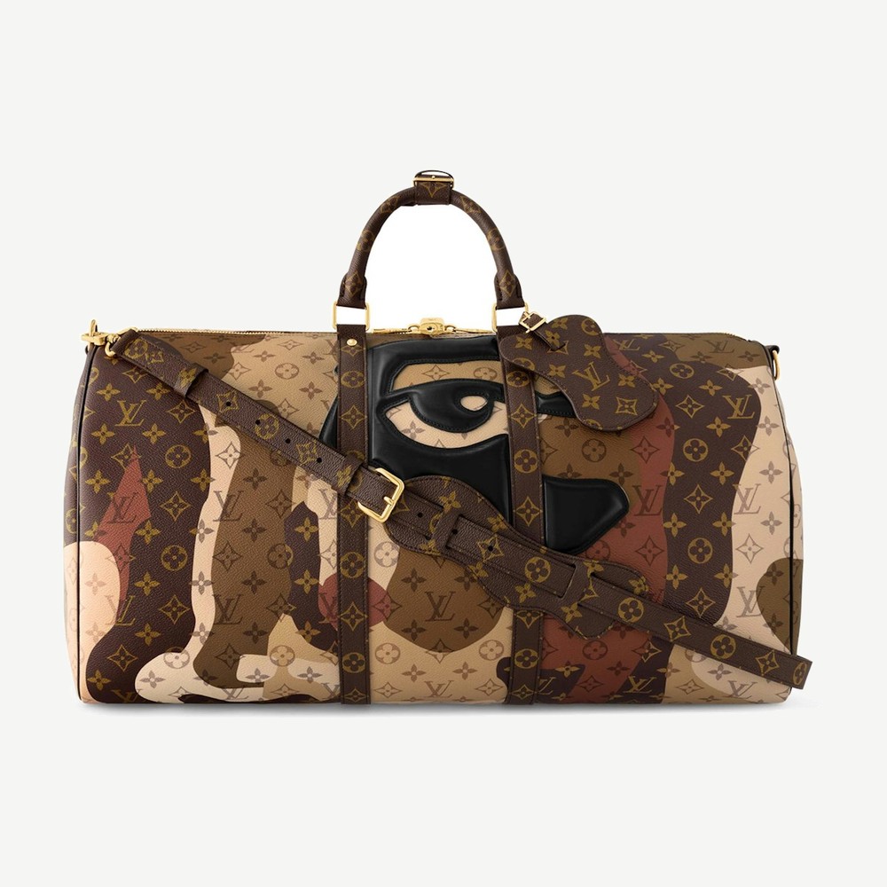 Keepall Bandouliere 55 Brown
