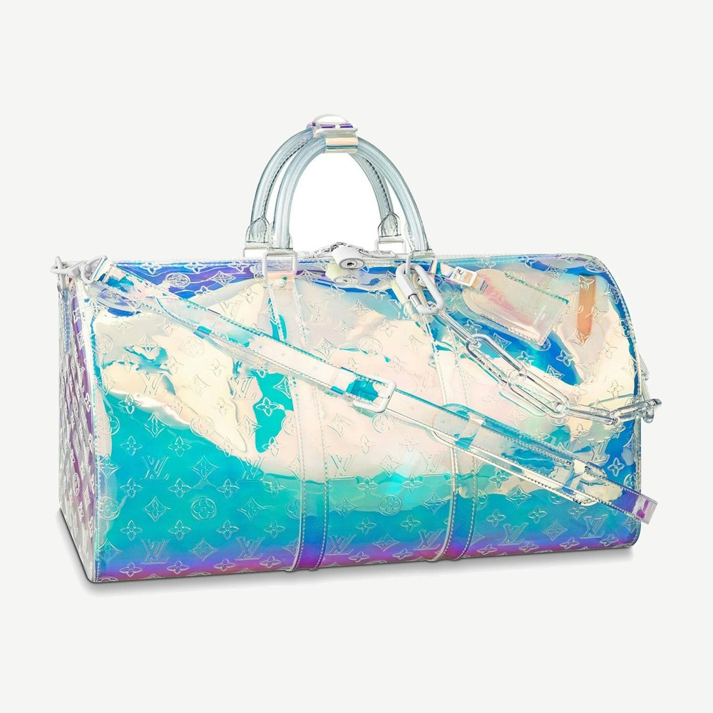 Keepall Bandouliere Prism Monogram 50 Iridescent LV 1