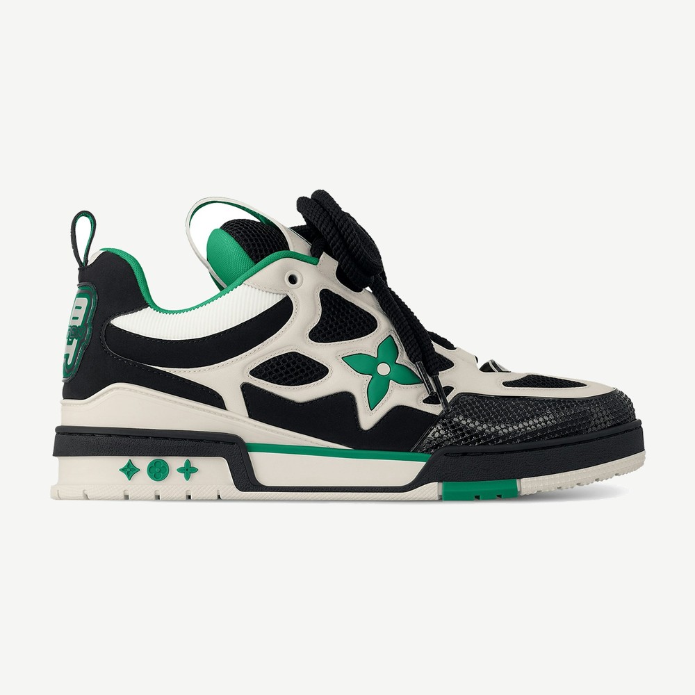 LV Skate Green Black Cream