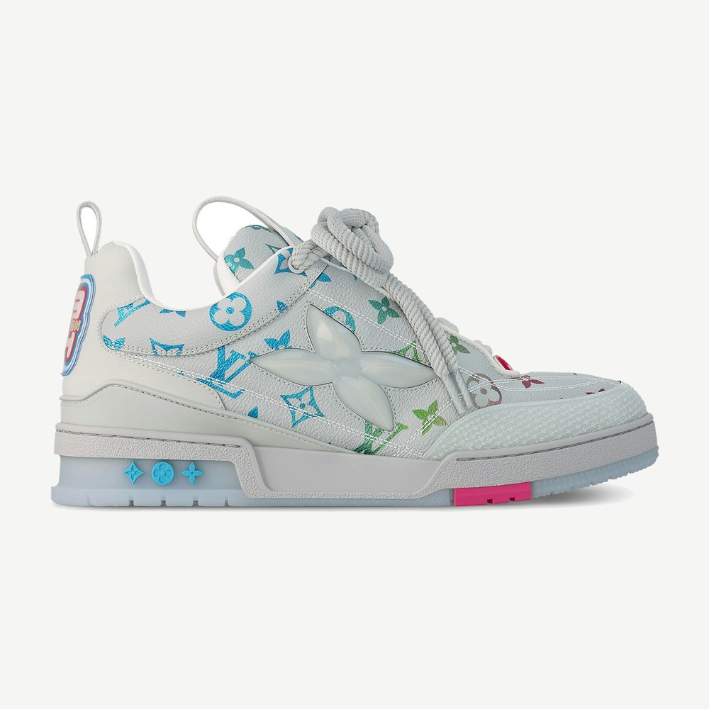 LV Skate Sneaker Gray Gradient Monogram
