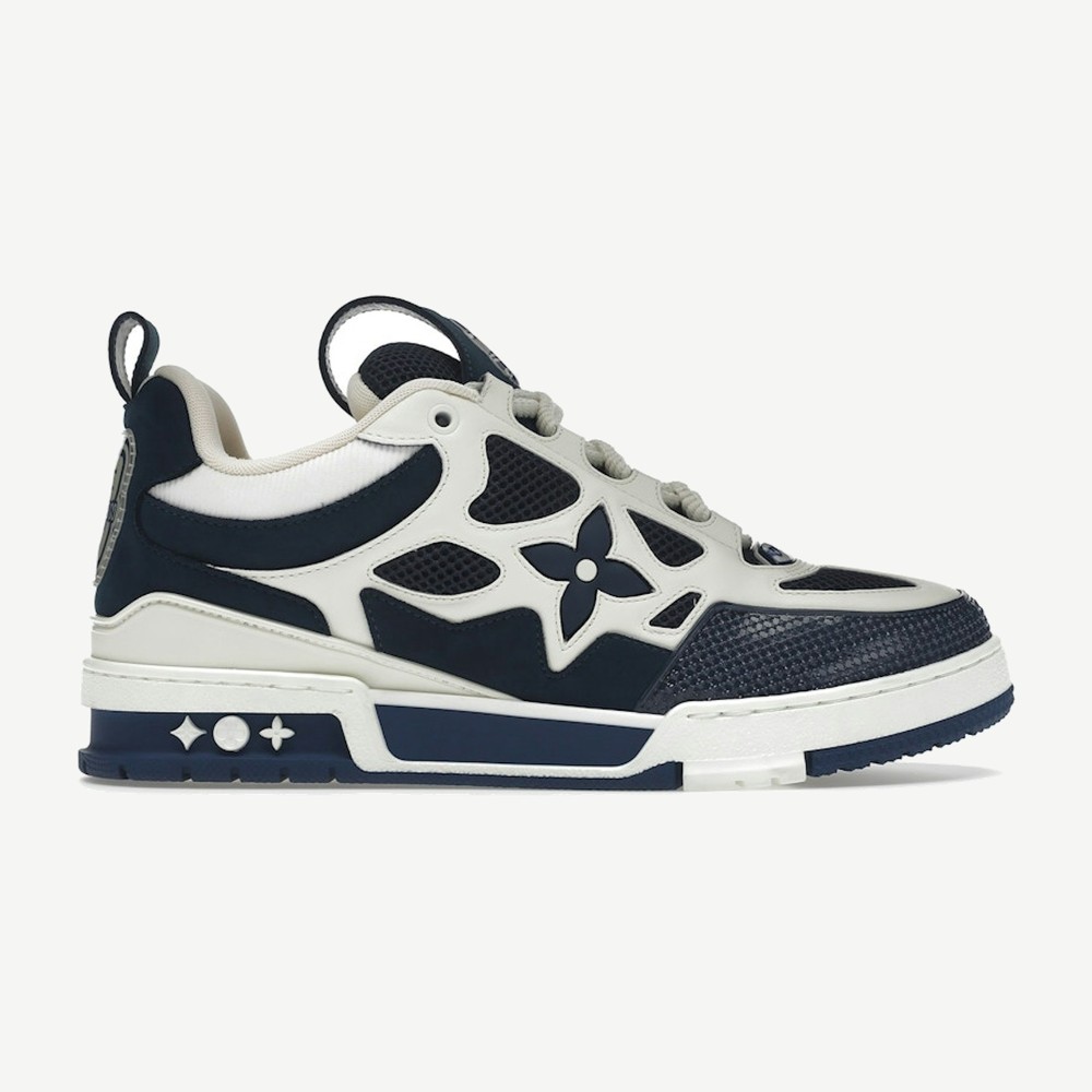 LV Skate Sneaker Marine White