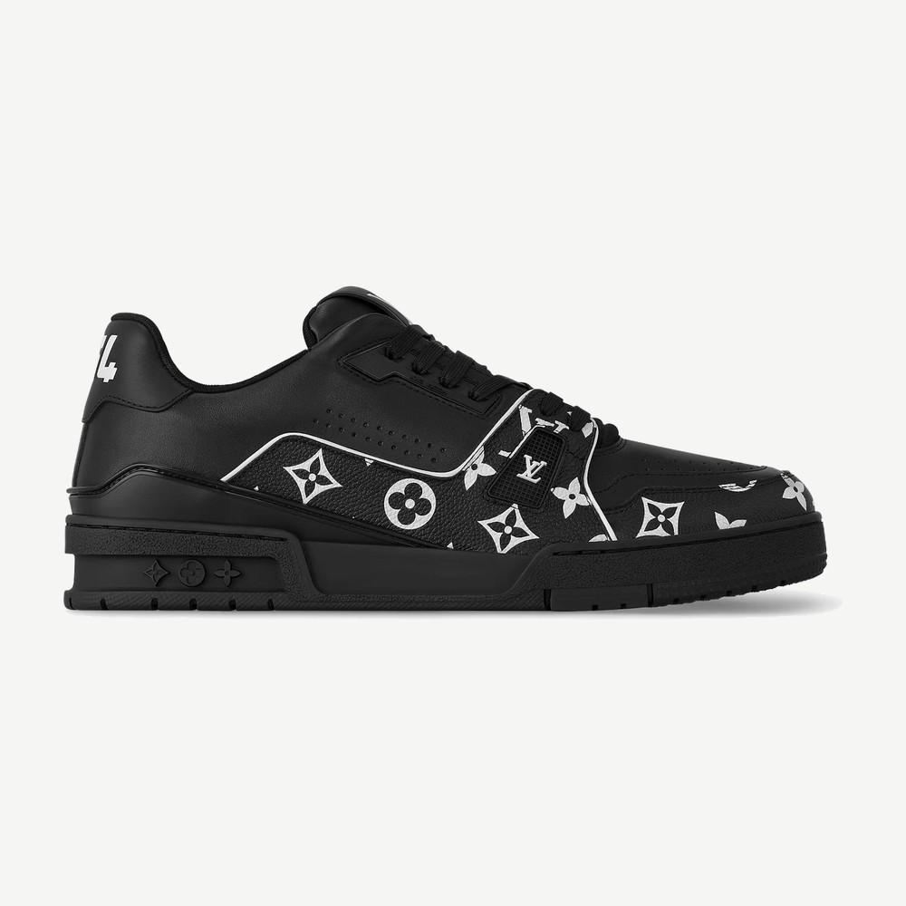 LV Trainer Black White Monogram