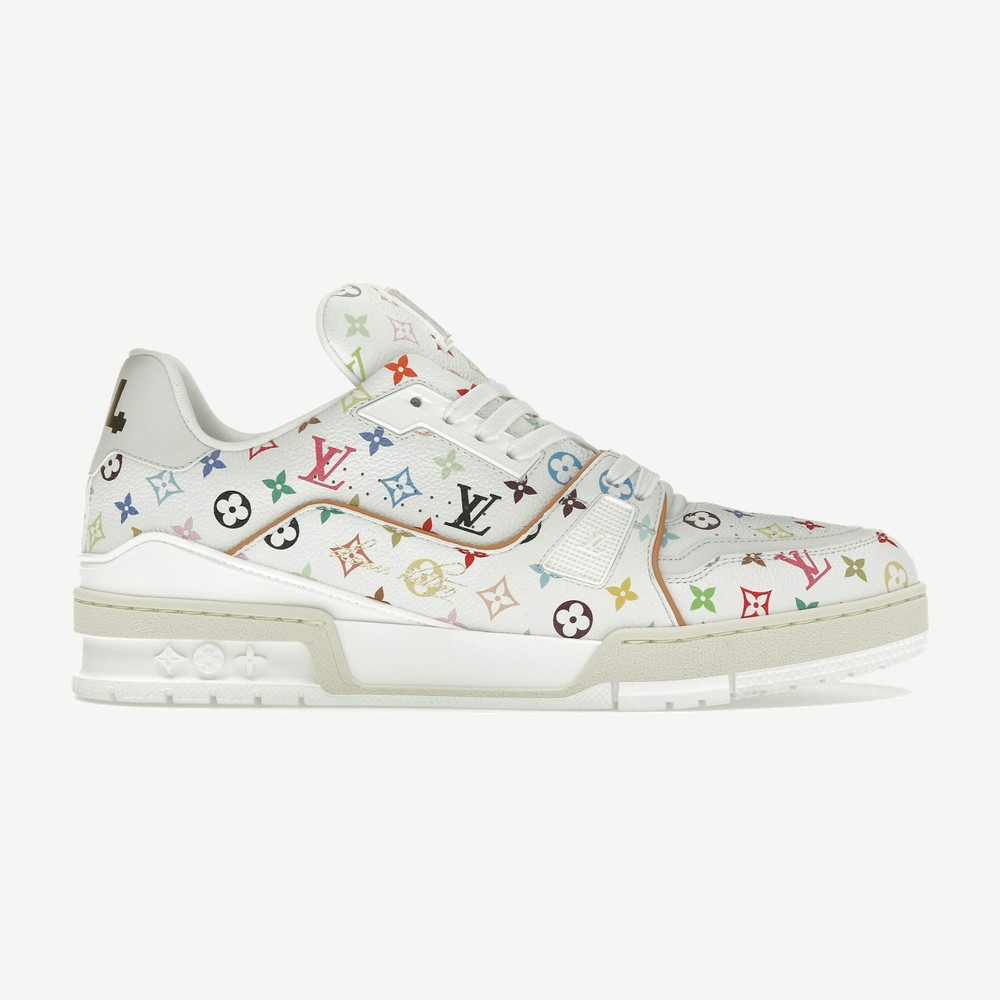 LV Trainer Takashi Murakami White