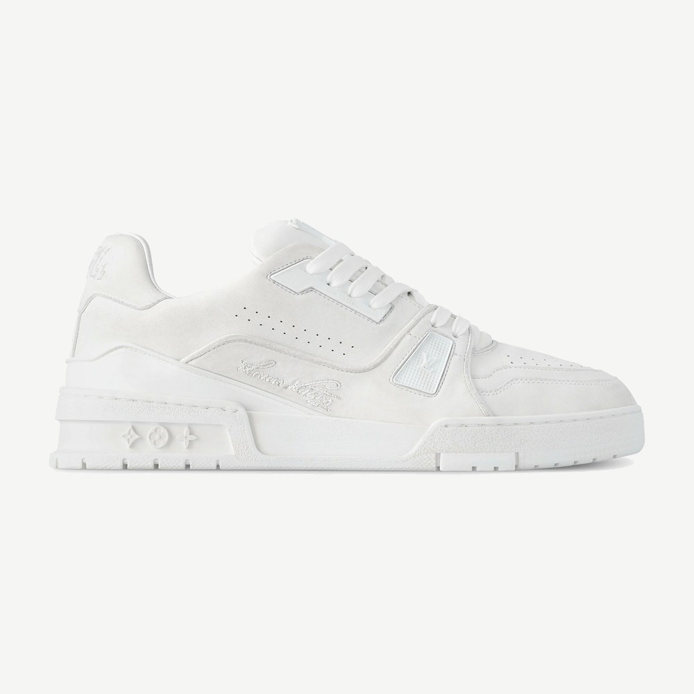 LV Trainer Vintage White