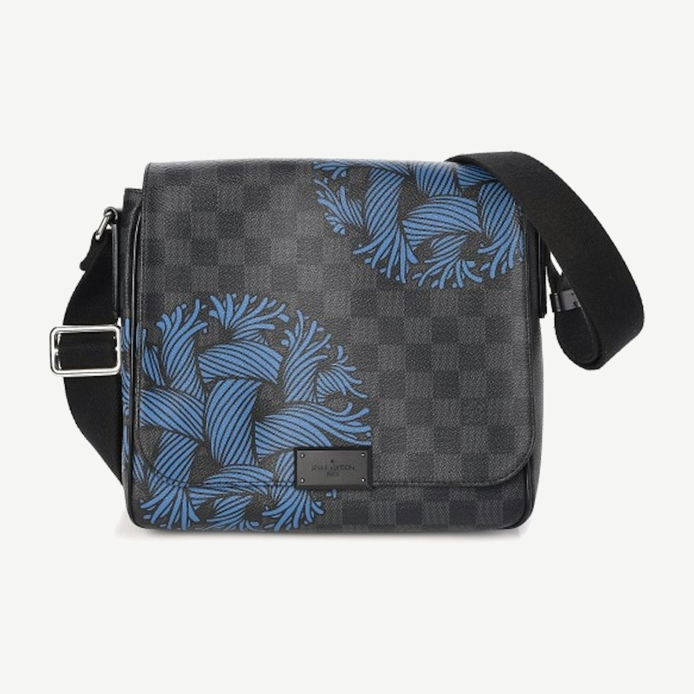 Messenger District Christopher Nemeth Rope Damier Graphite Pm Bl