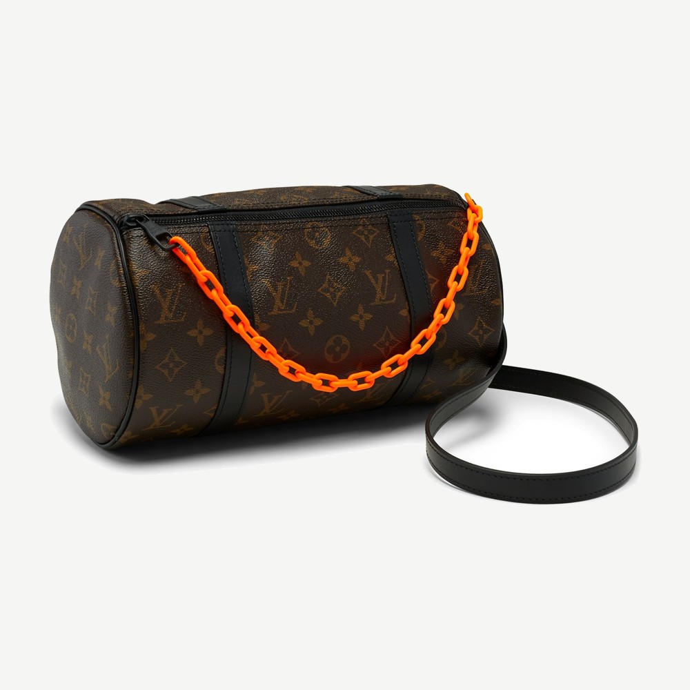 Polochon Monogram Mini Brown Studio 1