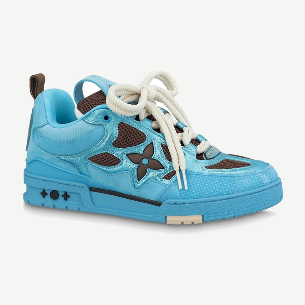 Skate Trainer Blue Brown