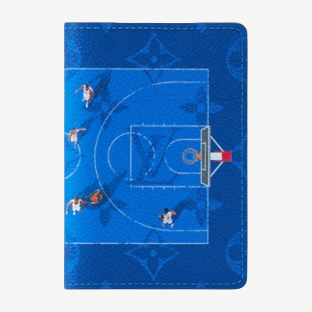 Skateboard Pocket Organizer Basketball Blue