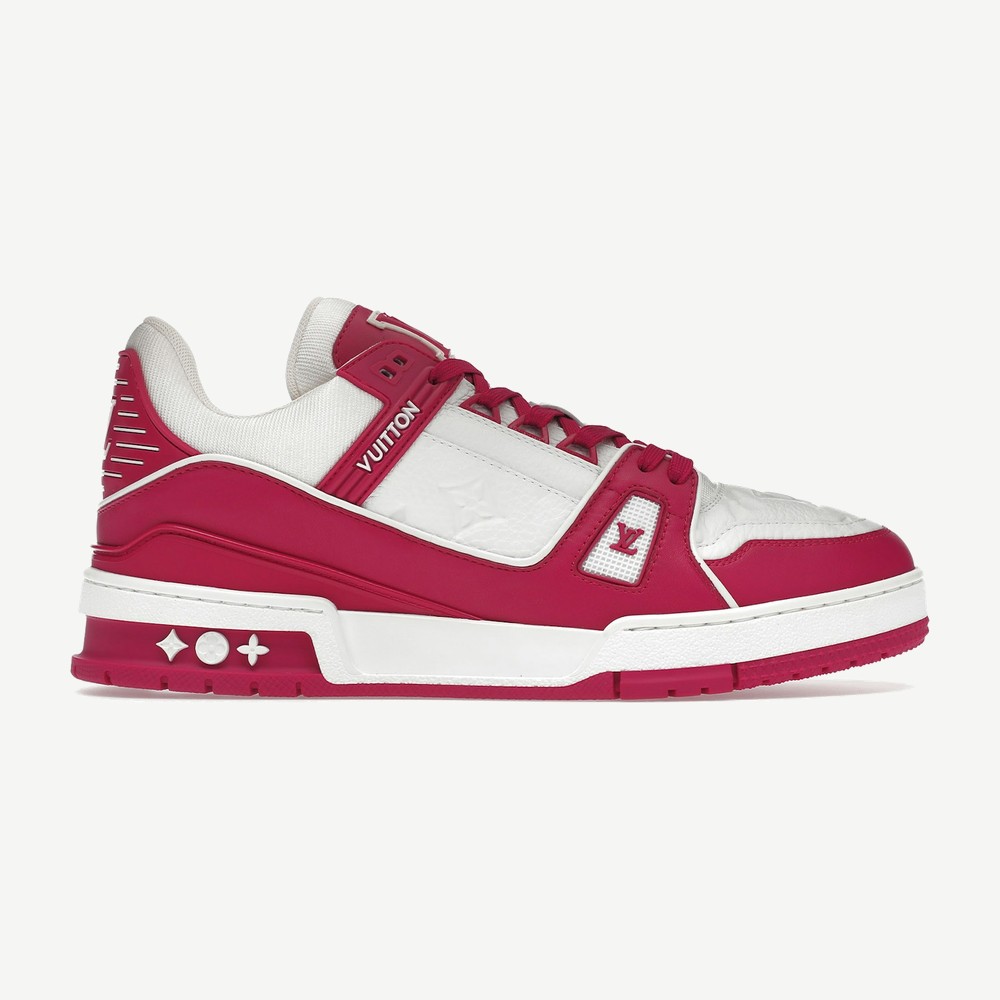 Trainer Low White Fuchsia