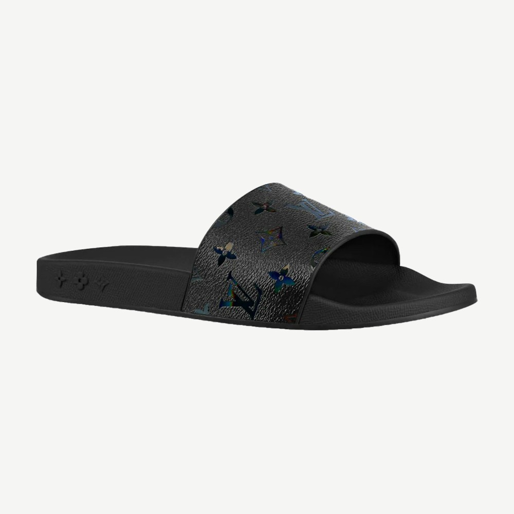 Waterfront Mule Black Iridescent