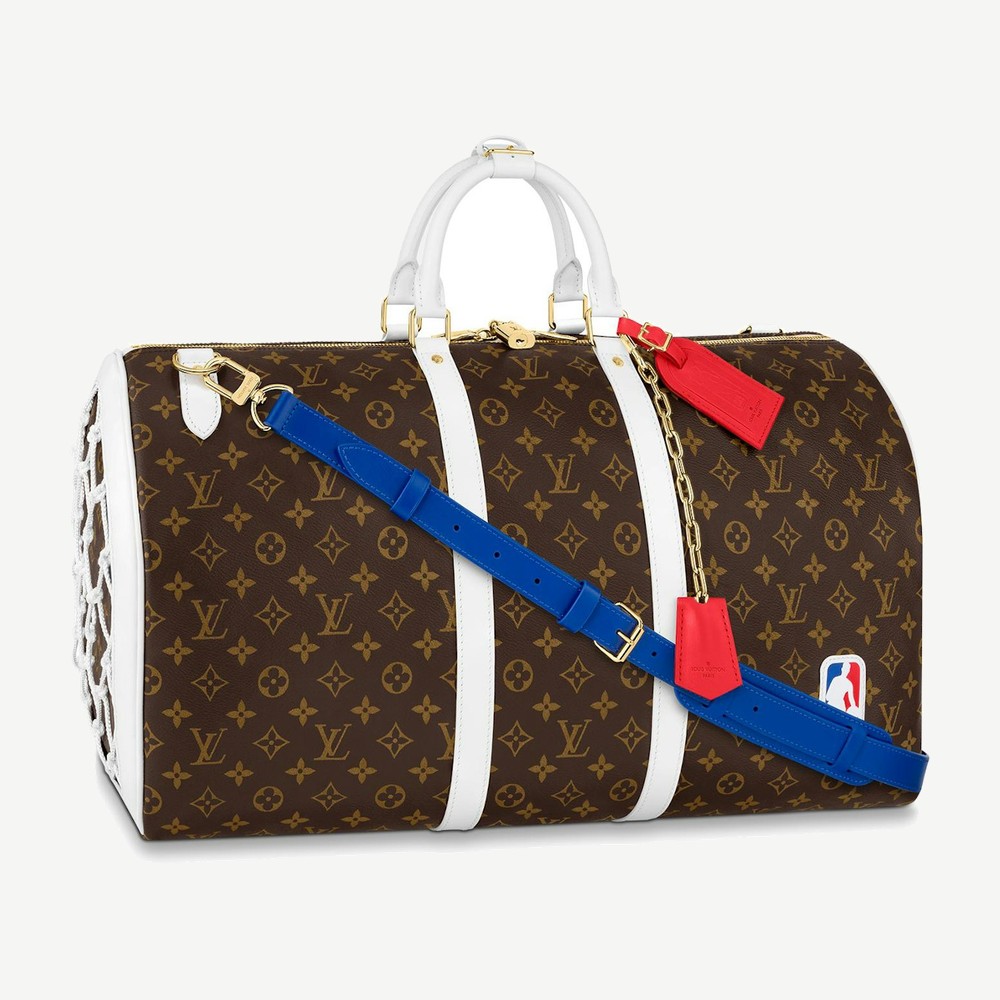 X Nba Basketball Keepall 55 Monogram