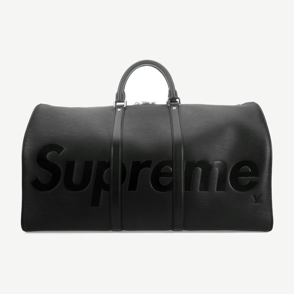 X Supreme Keepall Bandouliere Epi Supreme 55 Black