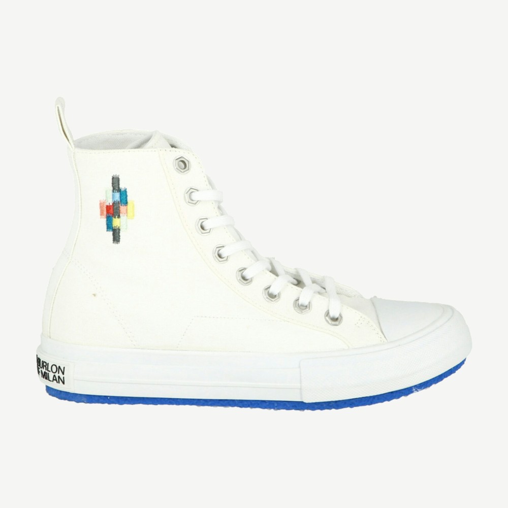 Vulcanized High Top White Multi