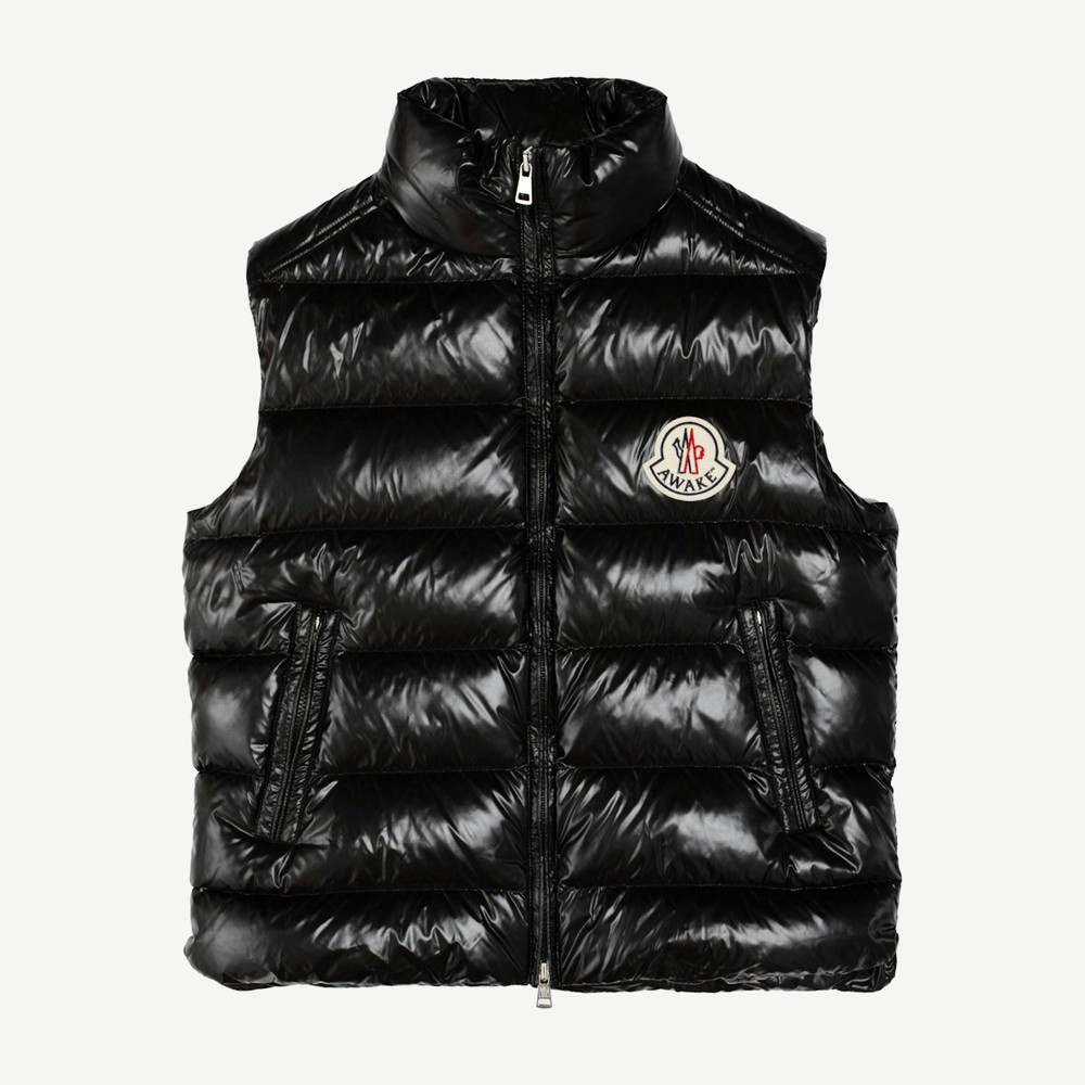 Awake X Moncler Parker Gilet Puffer Vest Black