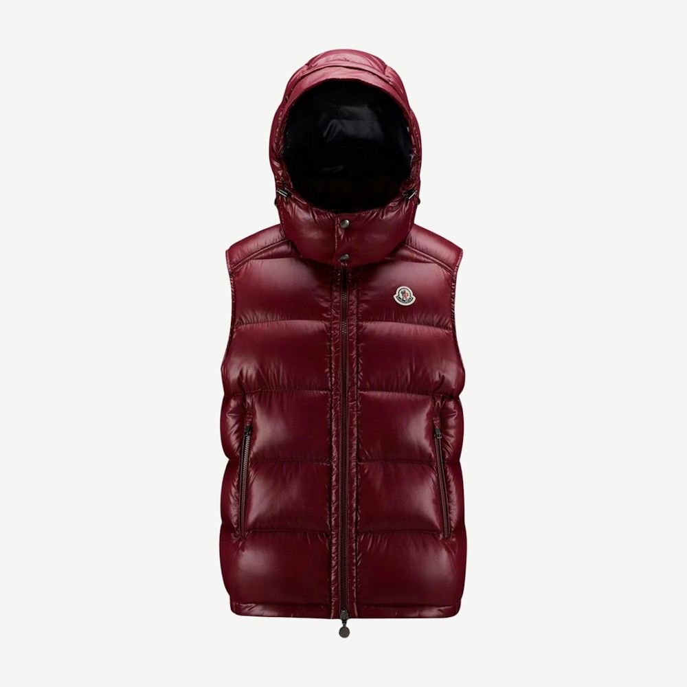 Bormes Down Vest Burgundy