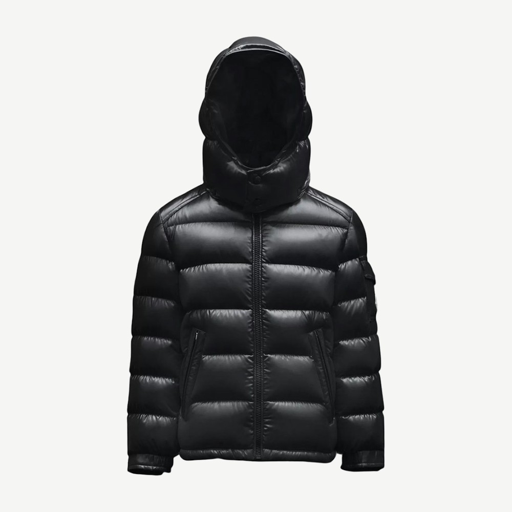 Boys New Maya Short Down Jacket Black