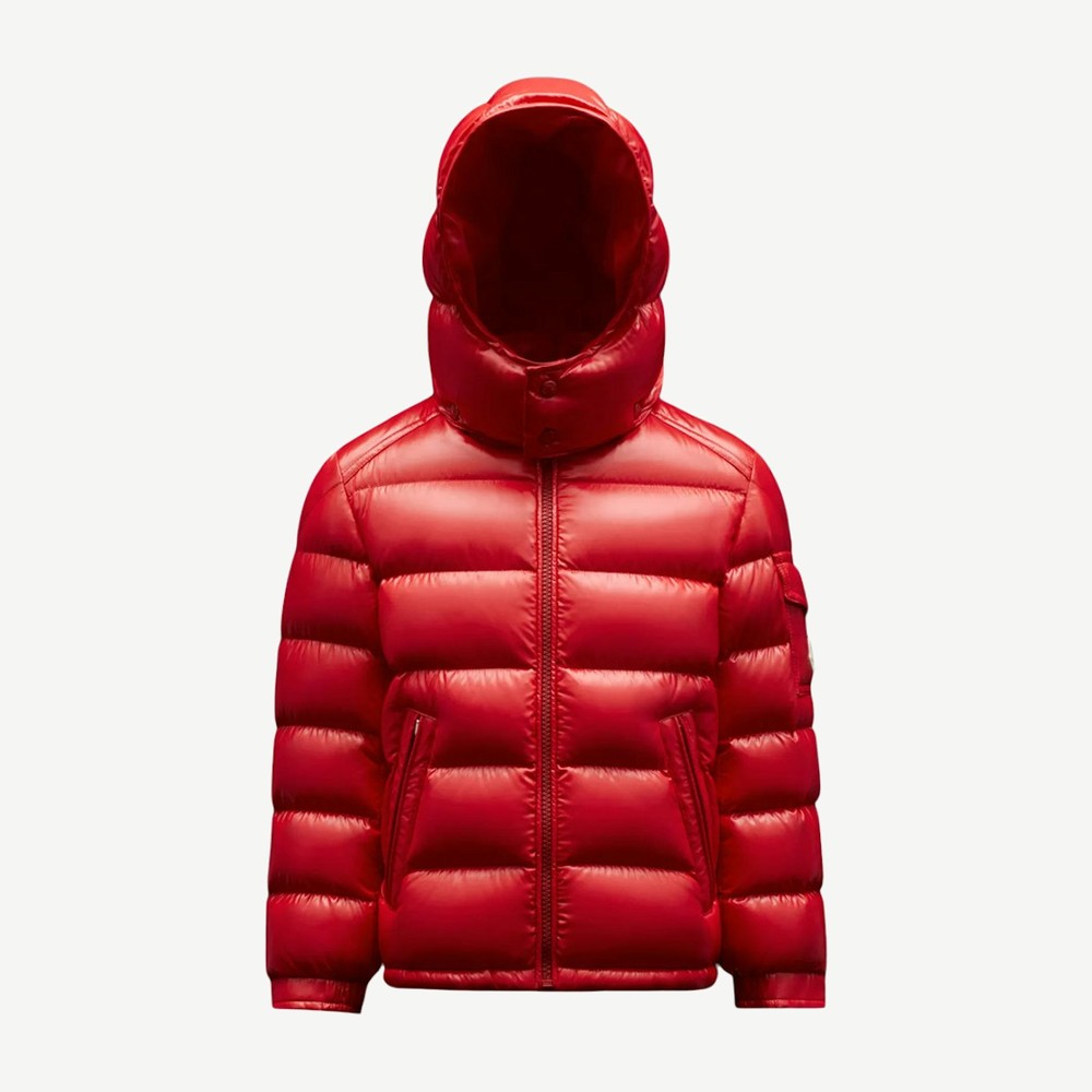 Boys New Maya Short Down Jacket Red