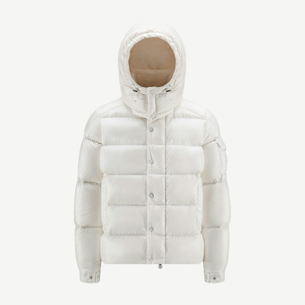 Maya 70th Anniversary Special Edition Short Down Jacket White