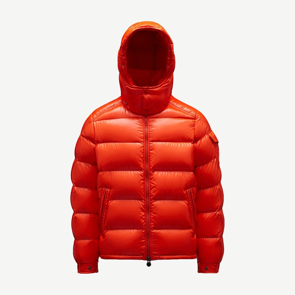 Maya Short Down Jacket Bright Orange