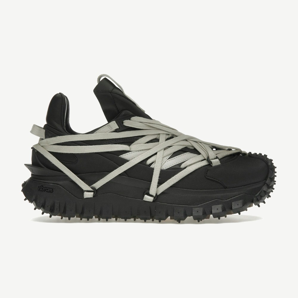 Rick Owens X Moncler Trailgrip Megalace Black