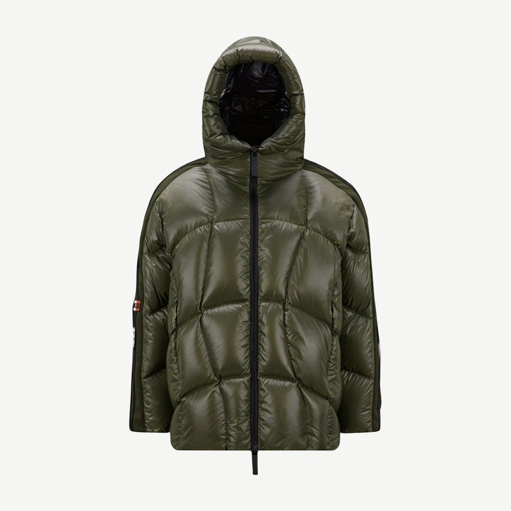 X Adidas Originals Beiser Short Down Jacket Dark Green