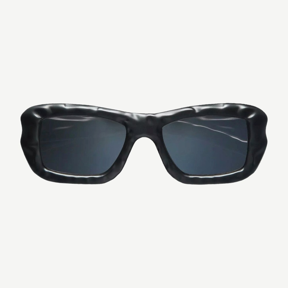 X Salahe Bembury Rectangular Sunglasses Black