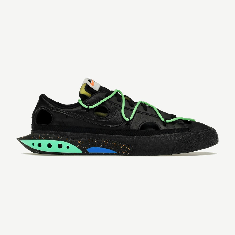 Blazer Low 77 Off White Electro Green