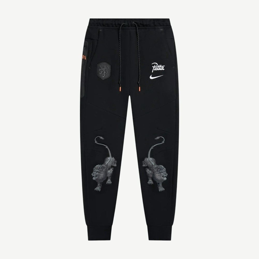 X Patta Knvb Tech Fleece Joggers Black