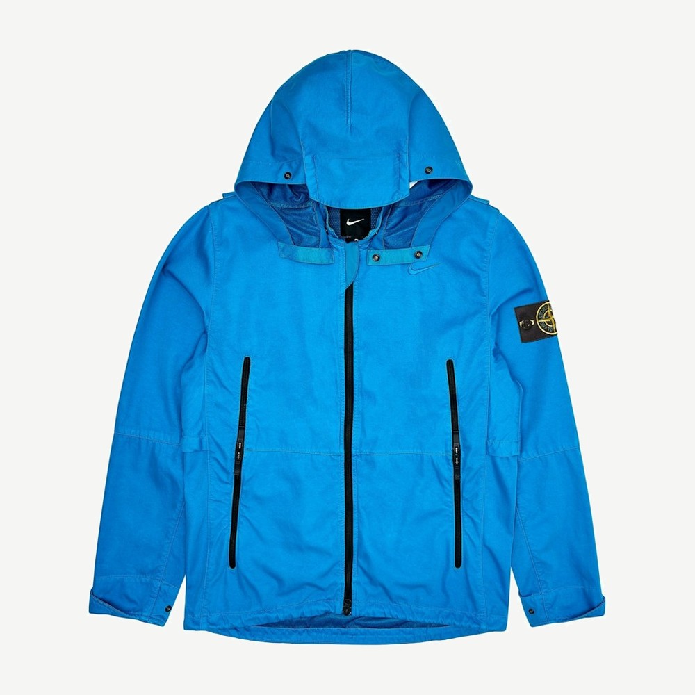X Stone Island Golf Jacket Blue
