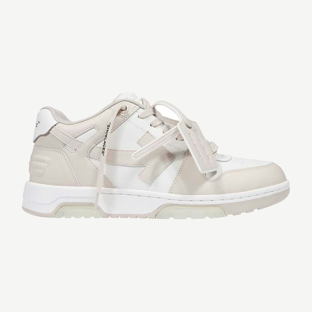 Out Of Office Calf Leather White Beige