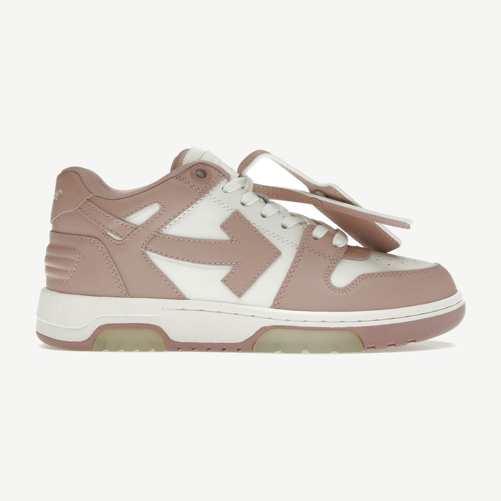 Out Of Office Calf Leather White Pink W