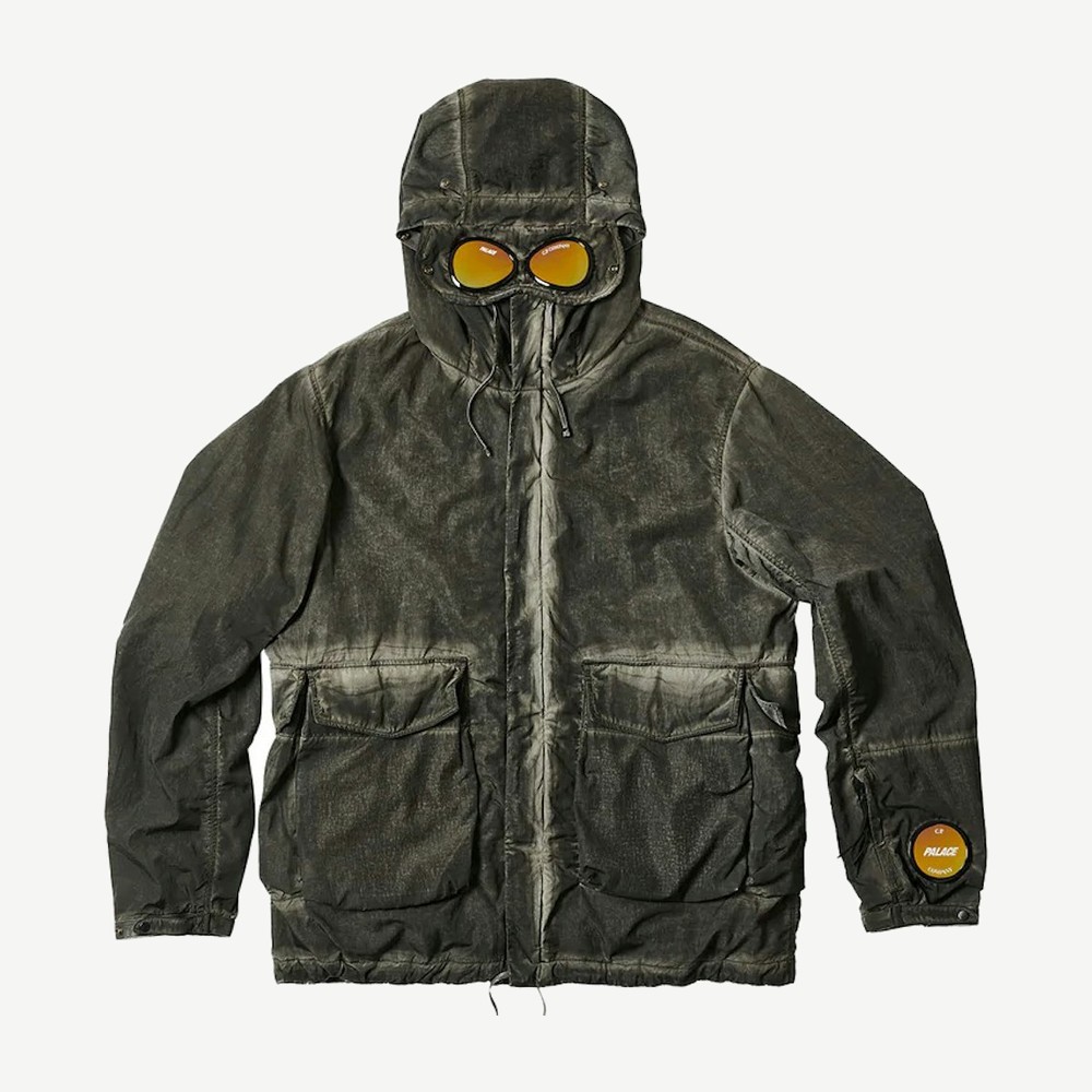 Cp Company Shell Goggle Jacket Black