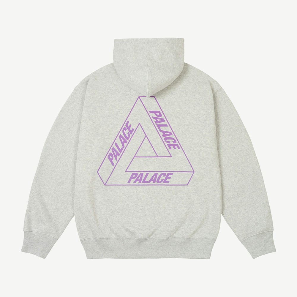 Glow Tri Ferg Hood Grey Marl