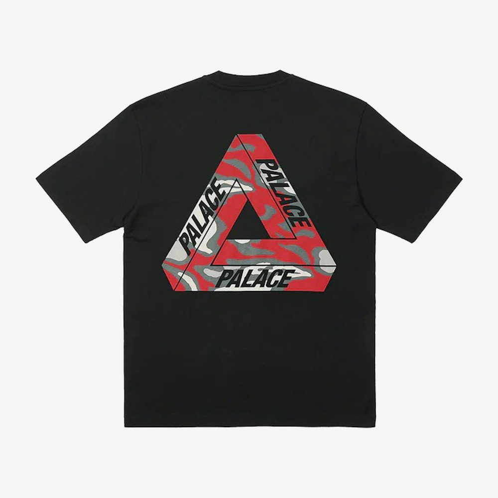 Jungle Camo Tri Ferg T Shirt Black